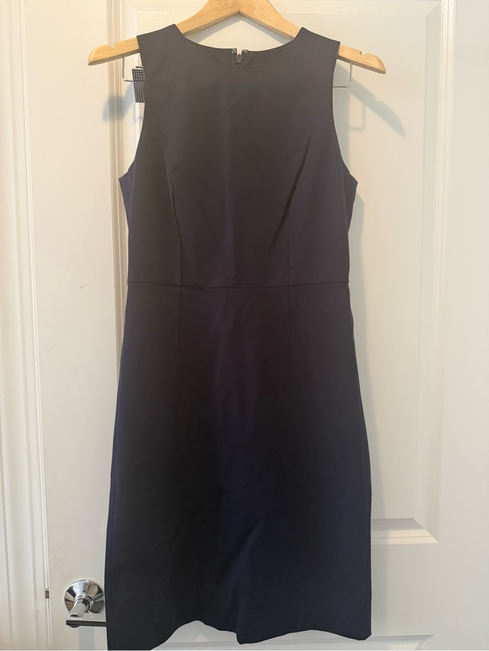 Jcrew Classic Navy Sleeveless Sheath Dress Size 4. NWOT
